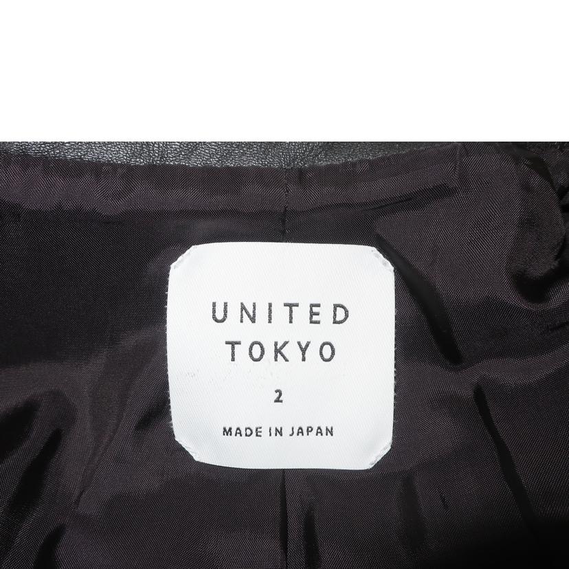 United Tokyo ユナイテッドトウキョウ/ダブルライダースジャケット/408352008//ABランク/65