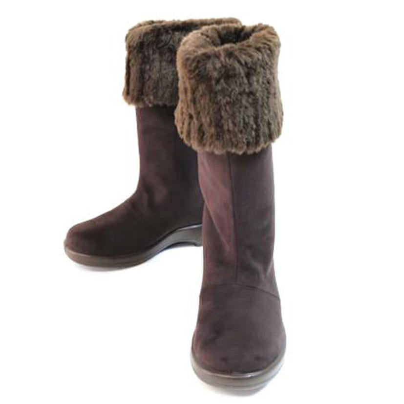 TOP DRY トップドライ/レディースブーツ ダークブラウン /TDY3744//Aランク/71