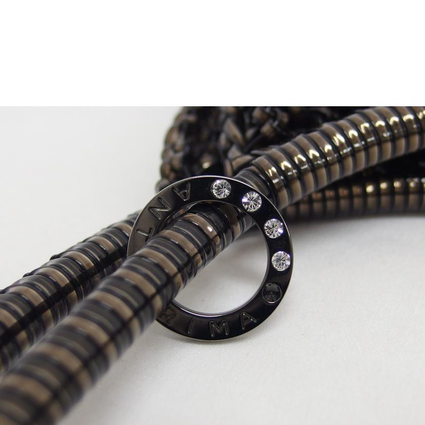 ANTEPRIMA アンテプリマ/ワイヤーラウンド/ハンドバッグ/メタリックブラック//ABランク/04