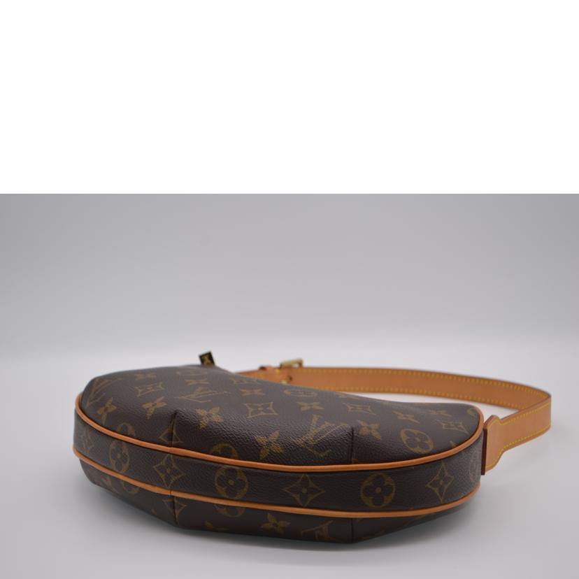 LV ルイヴィトン ルイ・ヴィトン ビトン ショルダーバッグ ハンドバッグ トートバッグ ブラウン メンズ レディース 定番 人気 LV 斜め掛け 肩がけ/ポシェット・クロワッサンPM/モノグラム/M51510//MI0***/Aランク/89