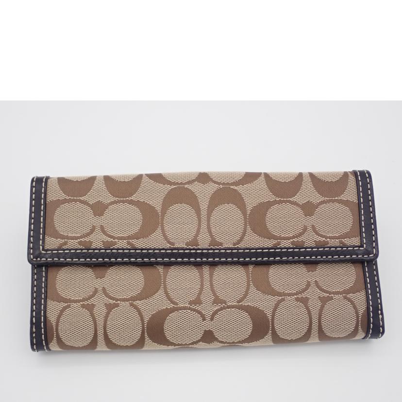 COACH COACH/シグネチャーロングウォレット//ABランク/62