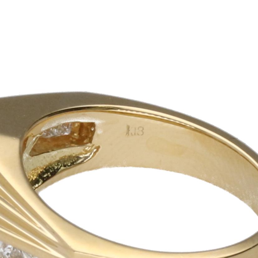 / K18 ダイヤリング1.00ct//ABランク/75