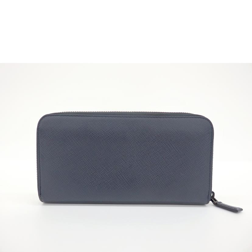 PRADA プラダ/サフィアーノラウンドファスナーロングウォレット/1M0506//230-A/ABランク/75