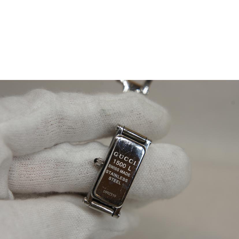 GUCCI グッチ/バングルウォッチピンクシェルSS/1500L//099****/Bランク/92