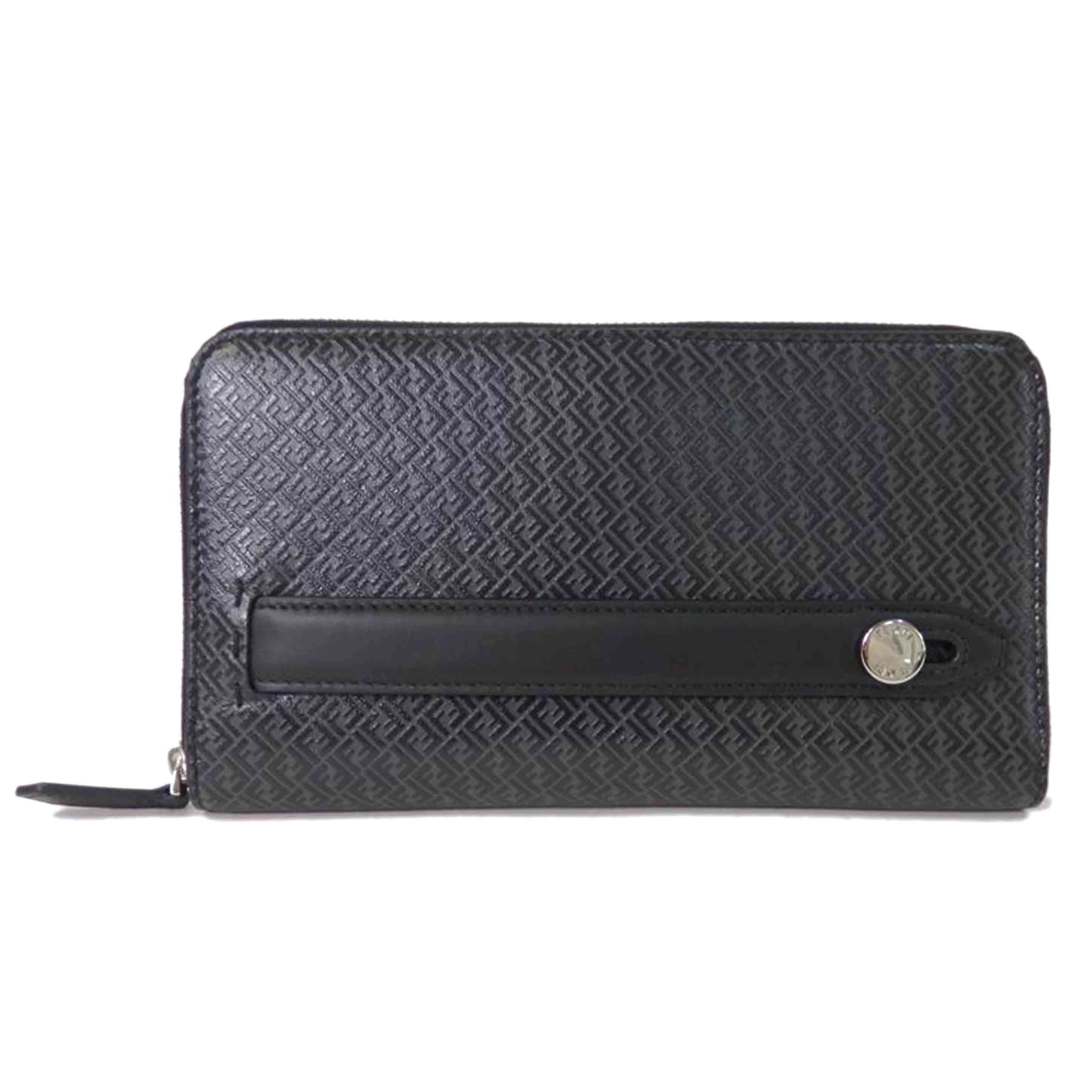 FENDI フェンディ/ズッカ コンチネンタル/ジップアラウンド//Aランク/84