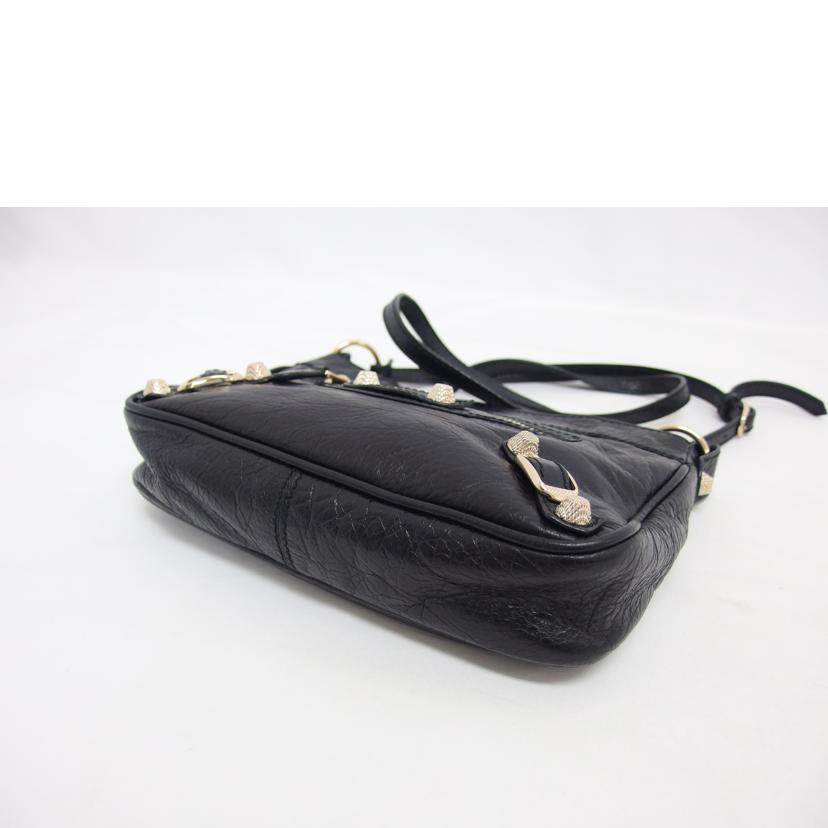 BALENCIAGA バレンシアガ/ザ・ヒップ/ジャイアントスタッズ/ショルダーバッグ/519844//100************/ABランク/04