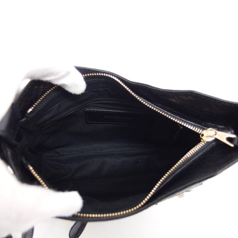 BALENCIAGA バレンシアガ/ザ・ヒップ/ジャイアントスタッズ/ショルダーバッグ/519844//100************/ABランク/04