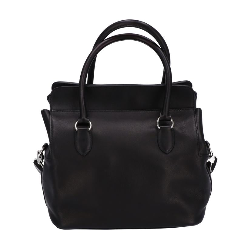 HERMES エルメス/ツールボックス26/エバーカラー/ノワール/SV金具//E □O刻印/Aランク/75