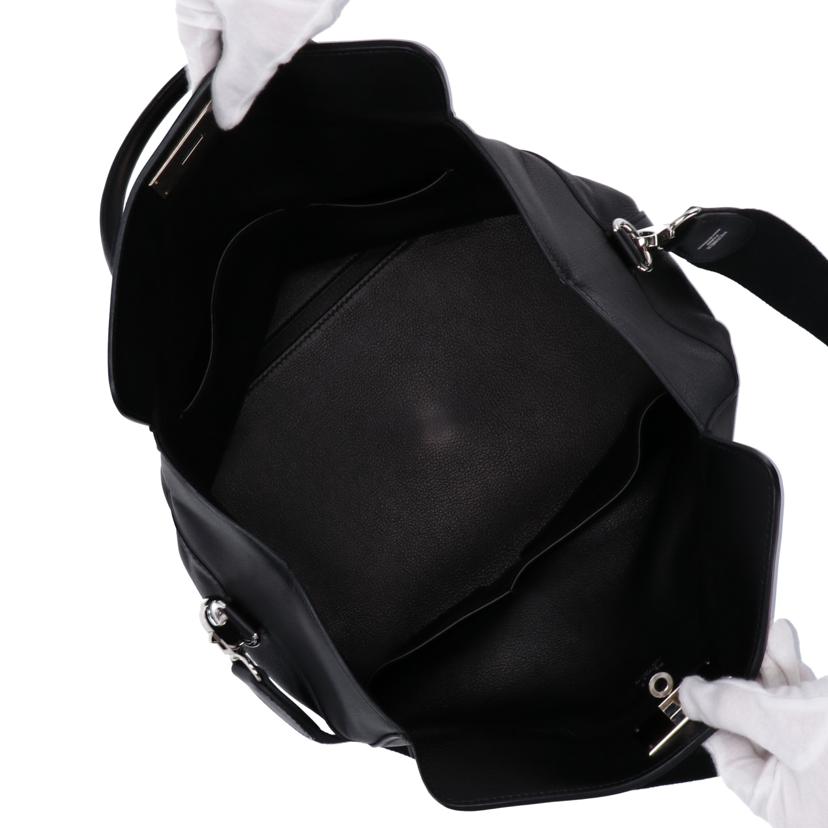 HERMES エルメス/ツールボックス26/エバーカラー/ノワール/SV金具//E □O刻印/Aランク/75