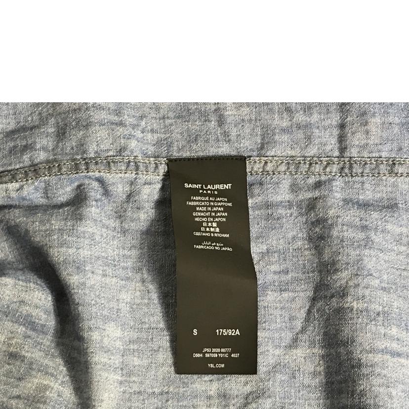 SAINT LAURENT サンローラン/ウエスタンダンガリーデニムシャツ/CNPJ33501//Bランク/51