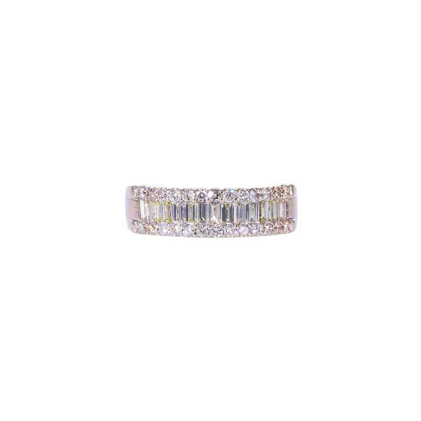 / PT900 ダイヤリング1.00ct//Aランク/75