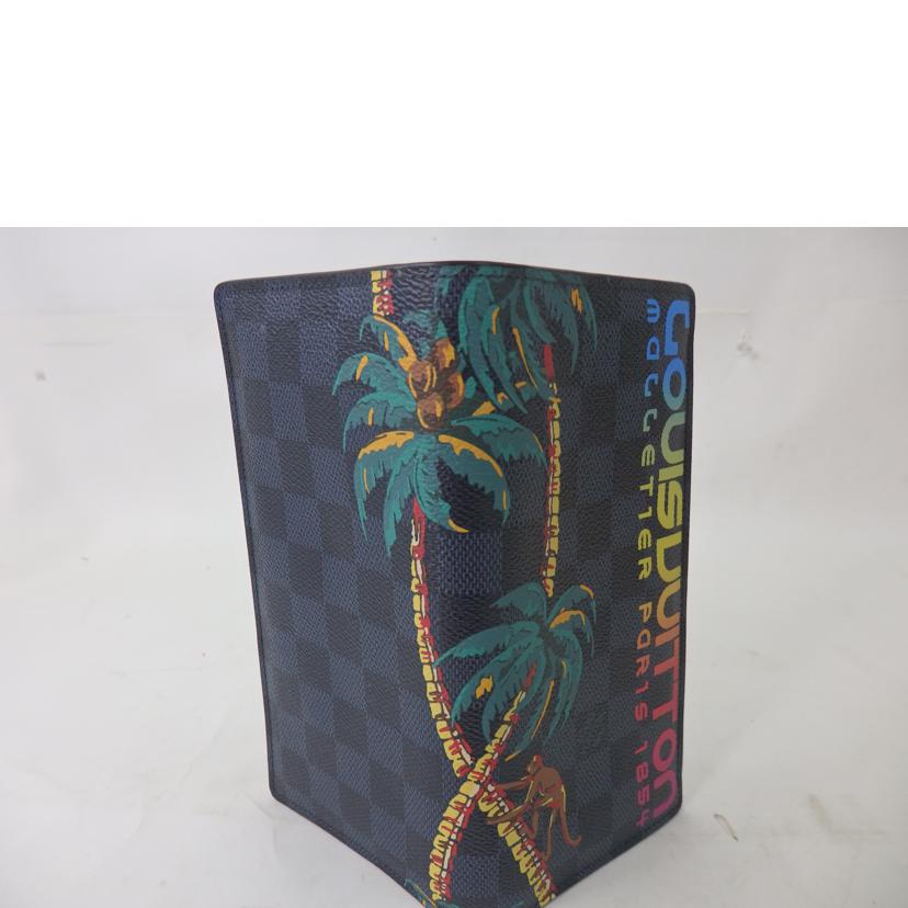 LV ルイヴィトン/ポルトフォイユ ブラザ/パームツリーサーフ/ダミエコバルト /N63509//TA1***/Aランク/84