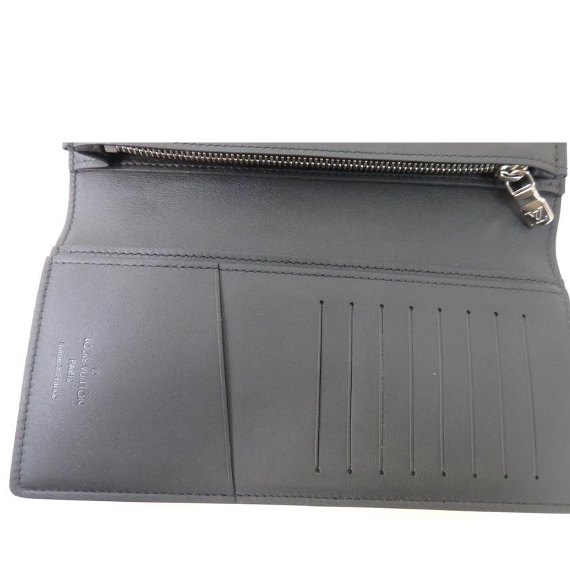 LV ルイヴィトン/ポルトフォイユ ブラザ/パームツリーサーフ/ダミエコバルト /N63509//TA1***/Aランク/84