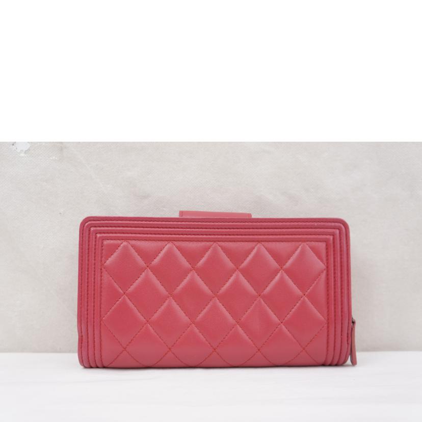 CHANEL シャネル/ボーイシャネル/ラムスキン/マトラッセ//1664308/ABランク/67