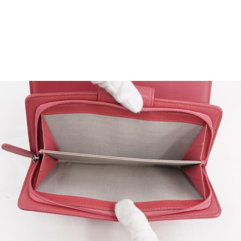 CHANEL シャネル/ボーイシャネル/ラムスキン/マトラッセ//1664308/ABランク/67