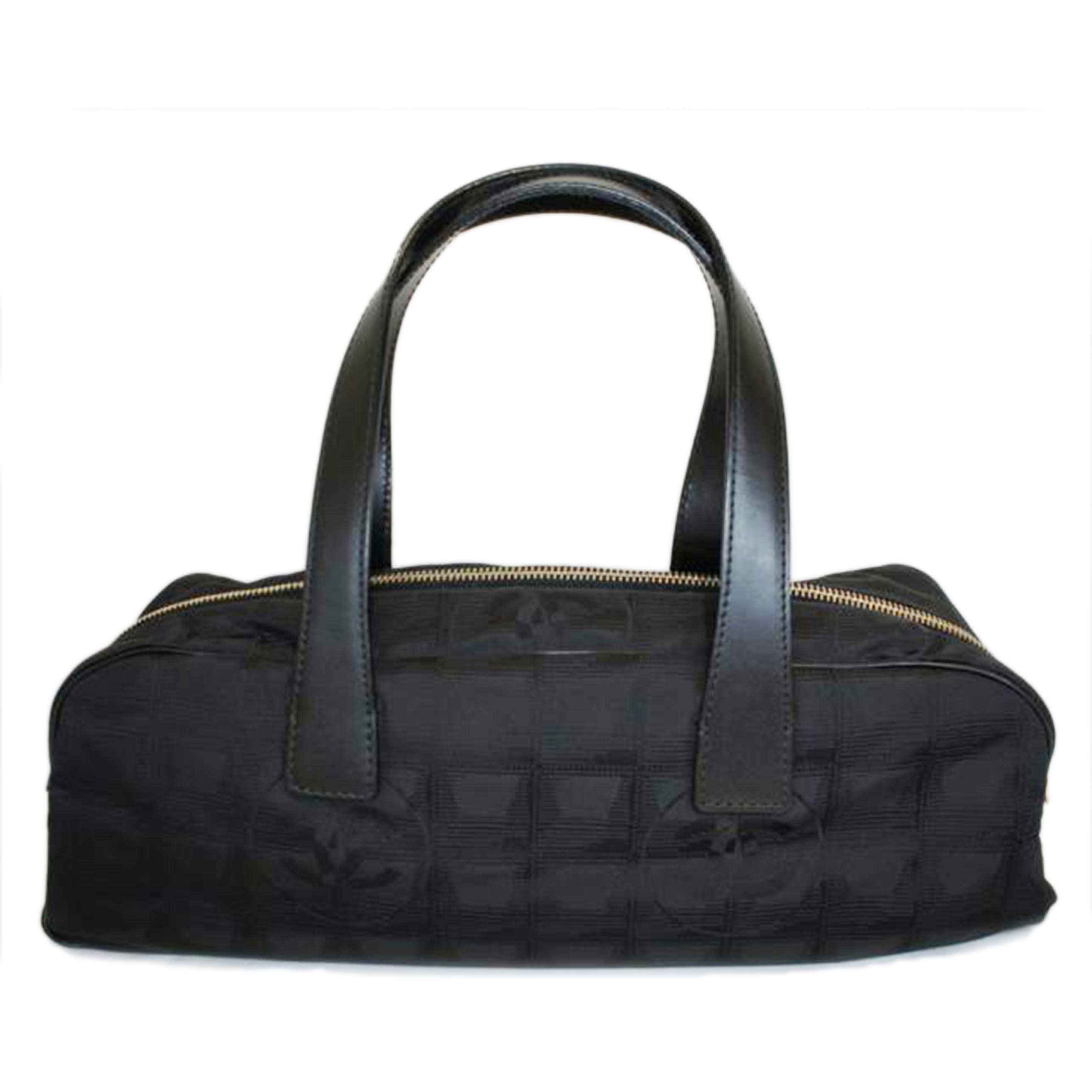 CHANEL シャネル/ニュートラベルラインミニボストンブラック//10218641/ABランク/92