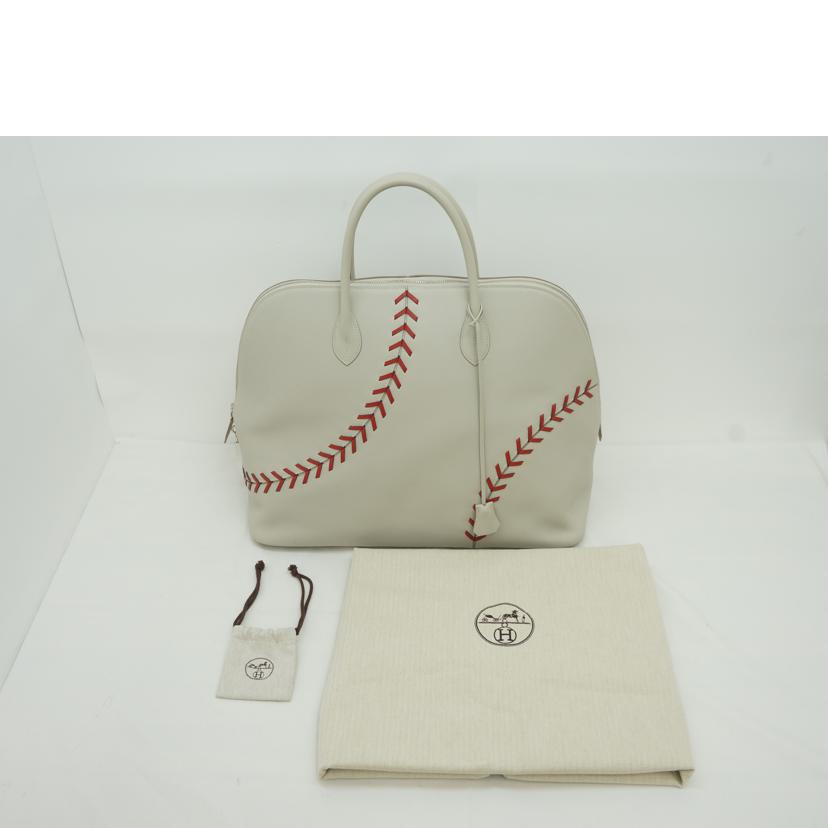 HERMES エルメス ベースボール 野球 限定/ボリード45/1923/エヴァーカラー/ベースボール//A刻印 SA 010 FZ/ABランク/09