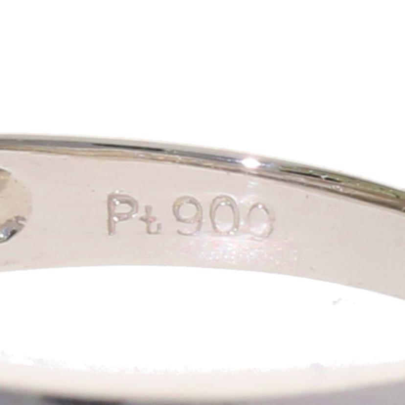 Pt900/Pt900ダイヤリング 0.50/#9.5/3.9//0.50/Aランク/75