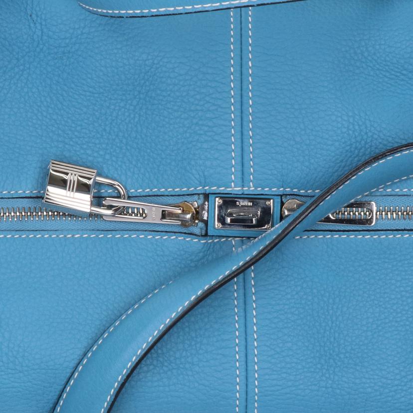 エルメス ブルージーン トリヨンクレマンス □C刻印 1999年製/ヴィクトリア50/トリヨンクレマンス/ブルージーン//B □C刻印/Aランク/75