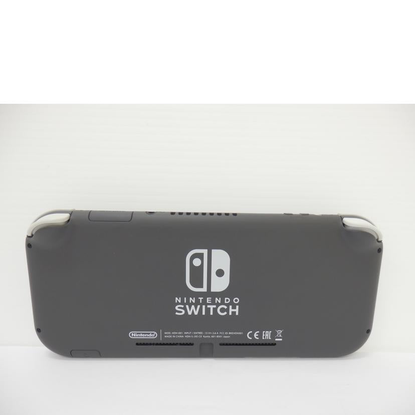 NINTENDO 任天堂/ニンテンドースイッチLite本体グレー/HDH-S-GAZAA//XJJ70012333557/ABランク/88