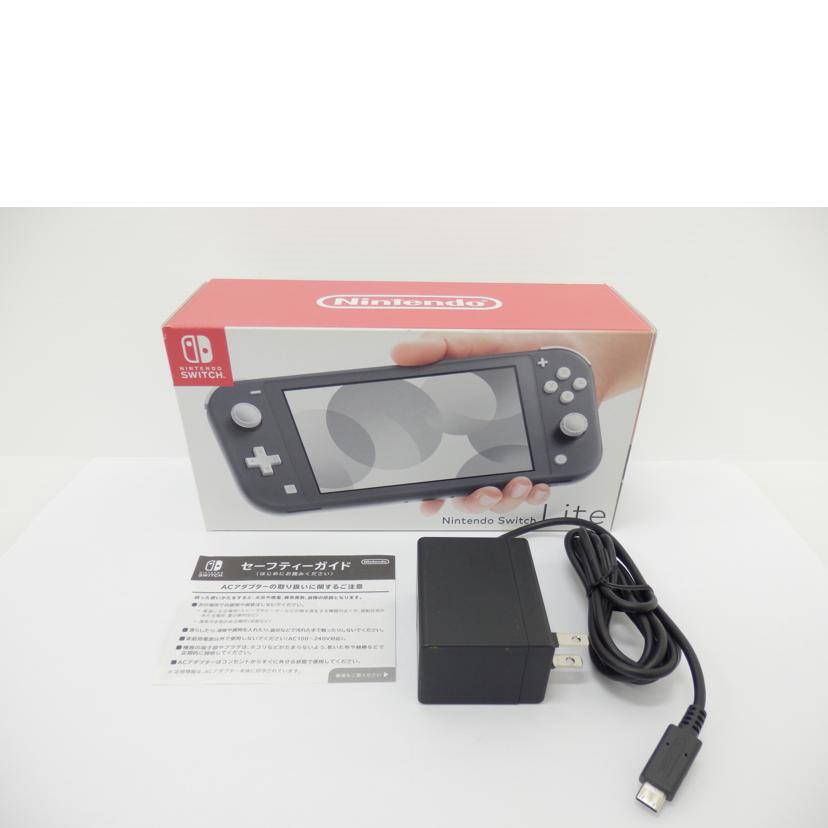 NINTENDO 任天堂/ニンテンドースイッチLite本体グレー/HDH-S-GAZAA//XJJ70012333557/ABランク/88