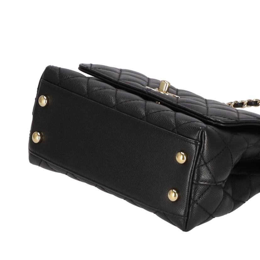 CHANEL シャネル/キャビアスキン/ココハンドル2WAYバッグ//X414262E/Aランク/75