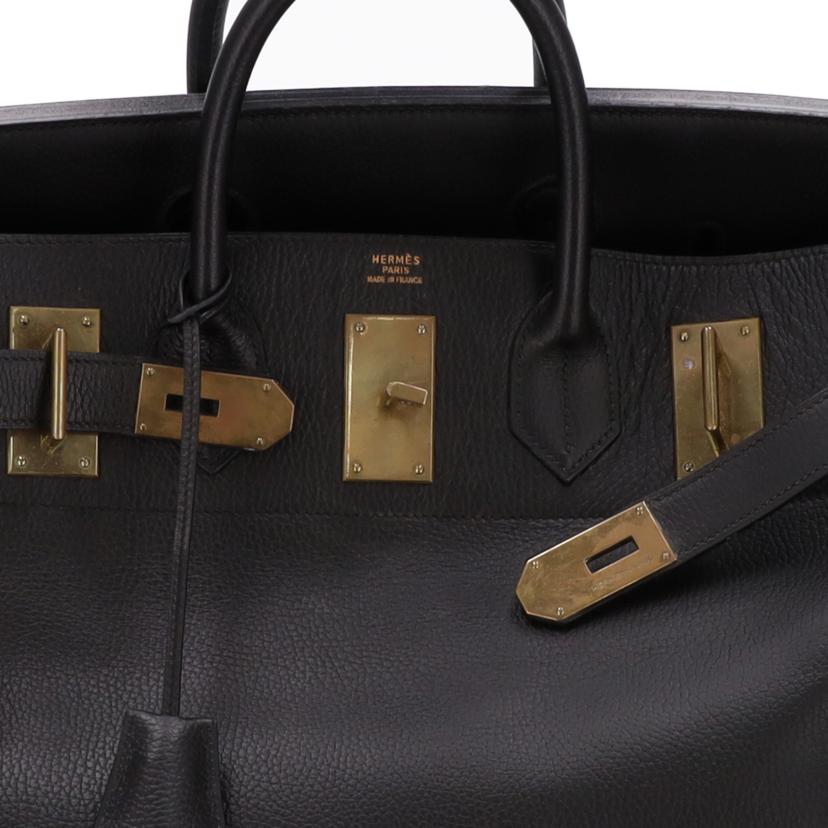 HERMES エルメス ヴィンテージ アルデンヌ 黒 〇Z刻印 1996年製/オータクロア50/アルデンヌ/黒/GD金具//5M 〇Z刻印/ABランク/75