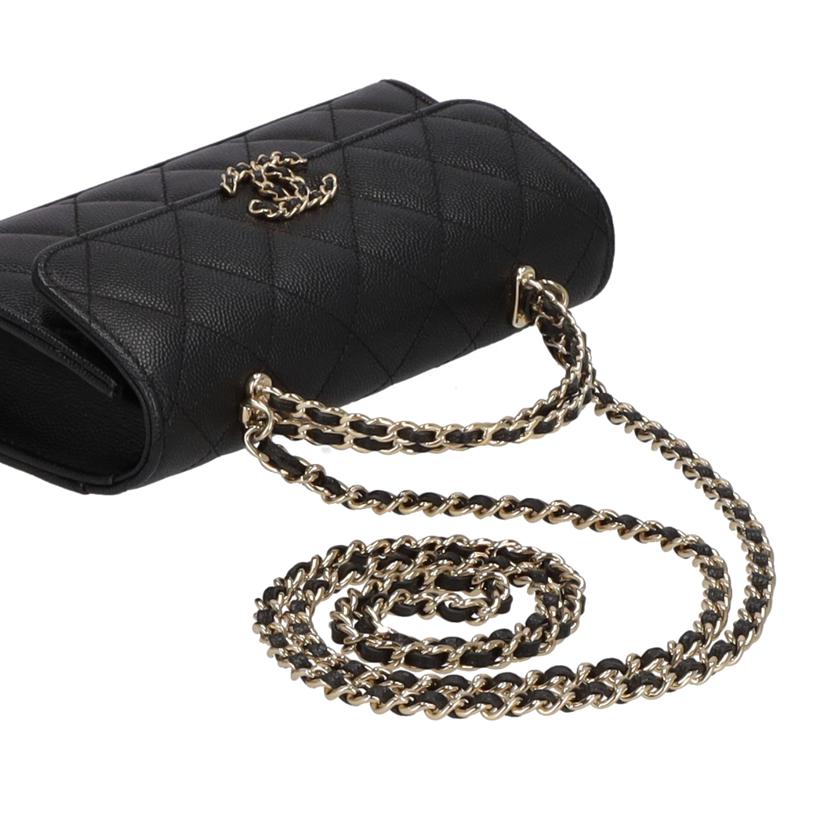 CHANEL シャネル/キャビアスキン/2WAYミニショルダー/Phone ケース//P2H3P4HK/Aランク/75