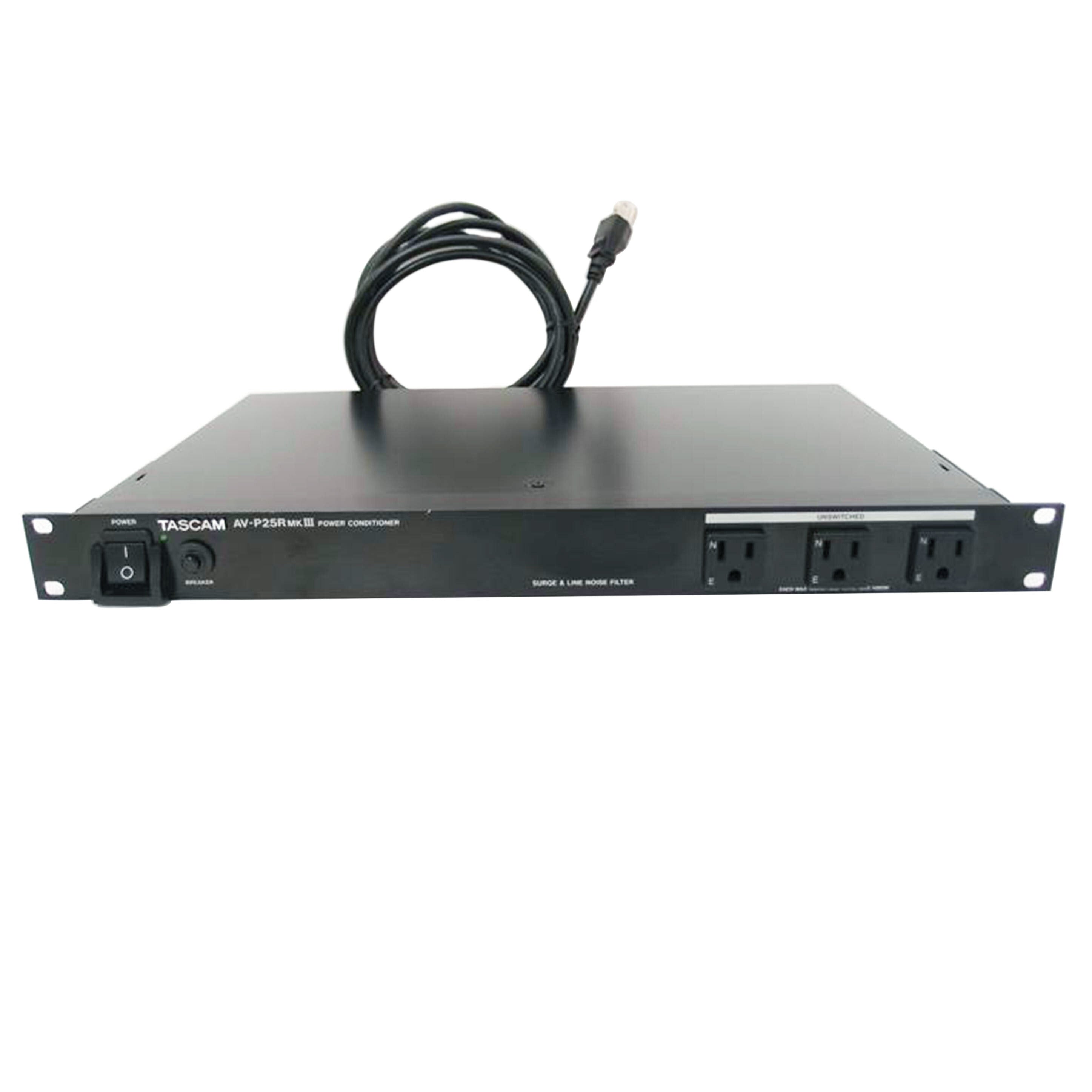 TASCAM タスカム/電源コンディショナー/AV-P25RMKIII//1050112/Aランク/69