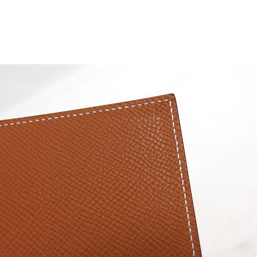 HERMES エルメス 手帳カバー B刻印2023年製/アジェンダ/グローブトロッター/ゴールド キャメル系//B T*******/Aランク/04