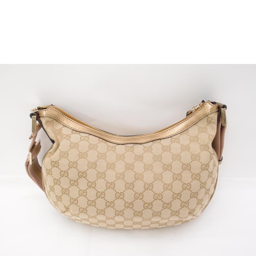 GUCCI グッチ ショルダーバッグ ゴールド 肩掛け 斜め掛け レディース/GGキャンバスシェリーショルダー/ピンク/181092//002***/Aランク/69