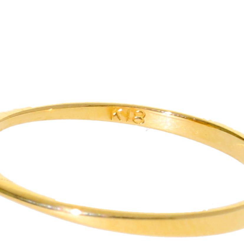 K18/K18シトリンダイヤリング0.06/#11/1.3//0.06/Aランク/75