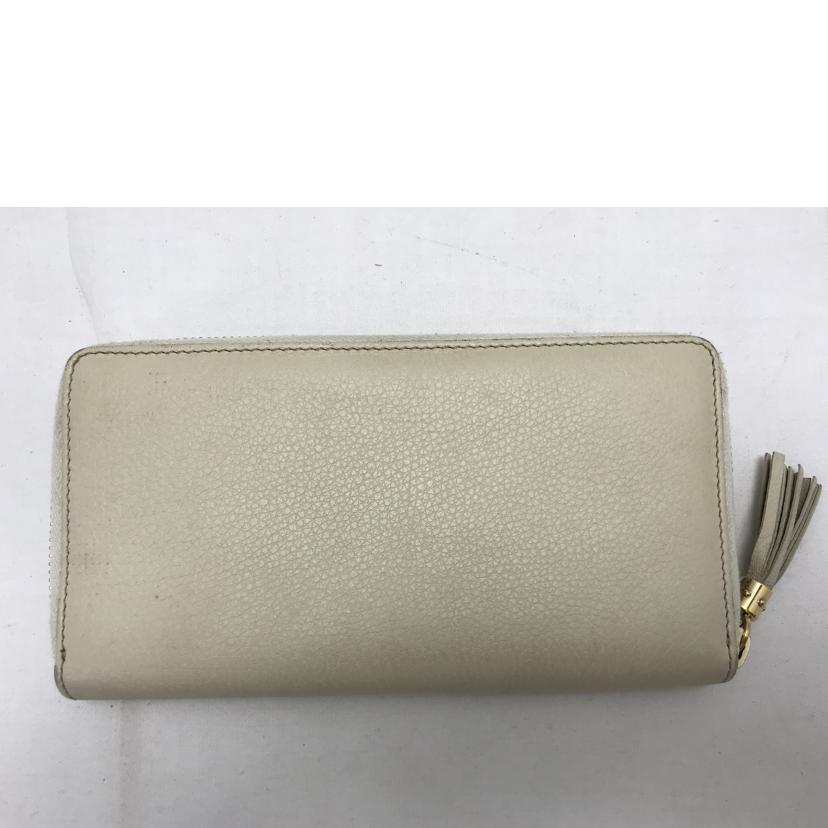 GUCCI グッチ/ソーホーインターロッキングGフリンジタッセルラウンドファスナー/308004//114*/Bランク/51
