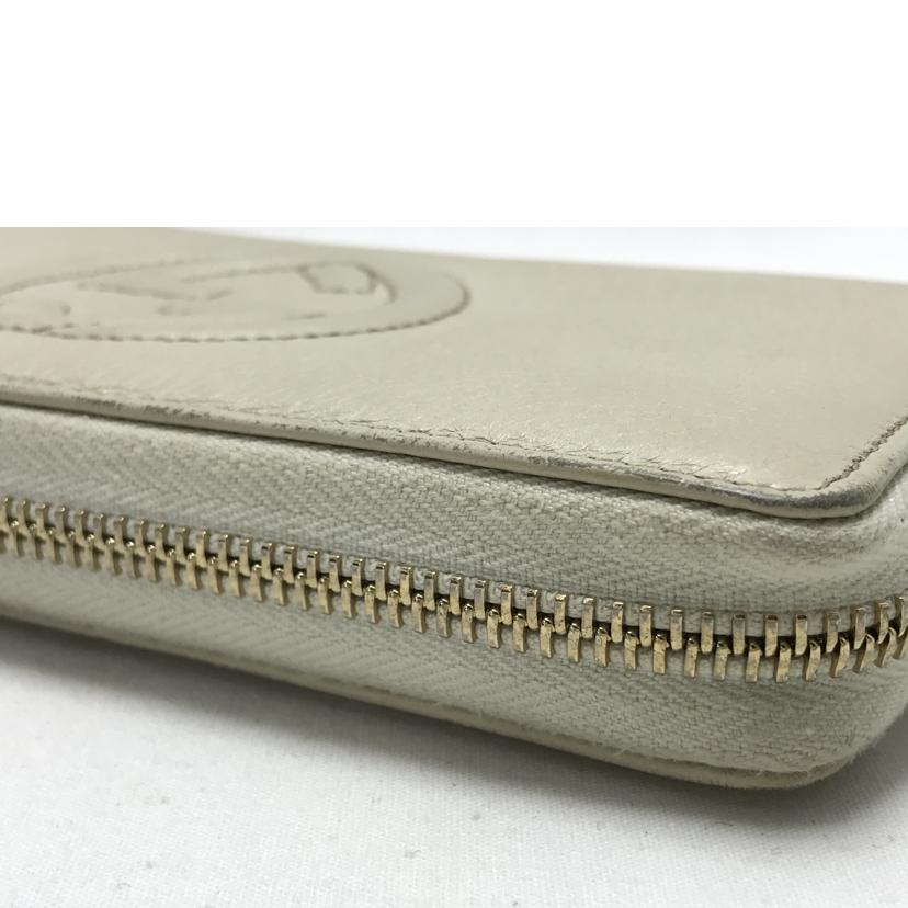 GUCCI グッチ/ソーホーインターロッキングGフリンジタッセルラウンドファスナー/308004//114*/Bランク/51