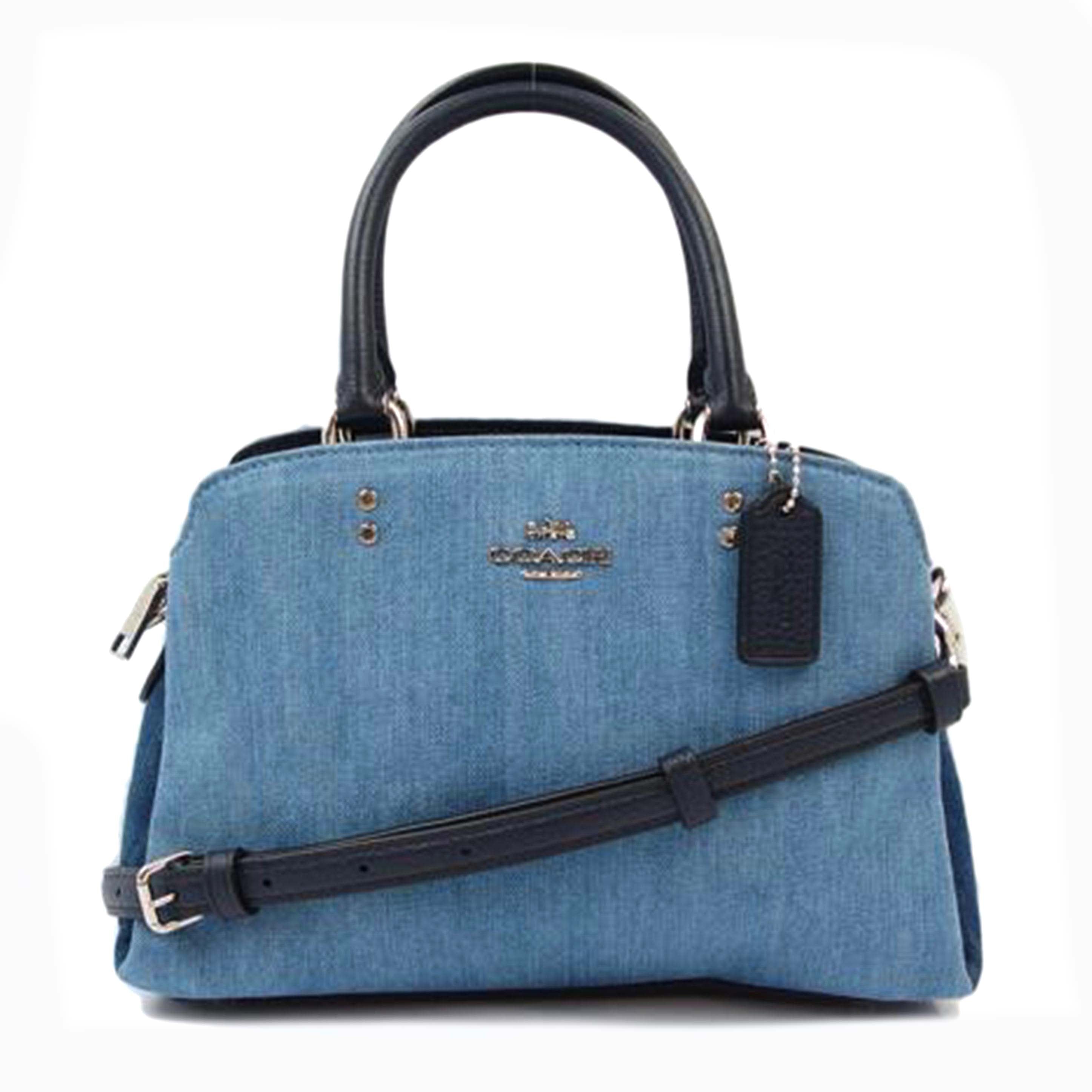 COACH コーチ/ミックスデニムウォッシュドキャンバスミニリリーキャリーオール/91093//A2023/SAランク/83