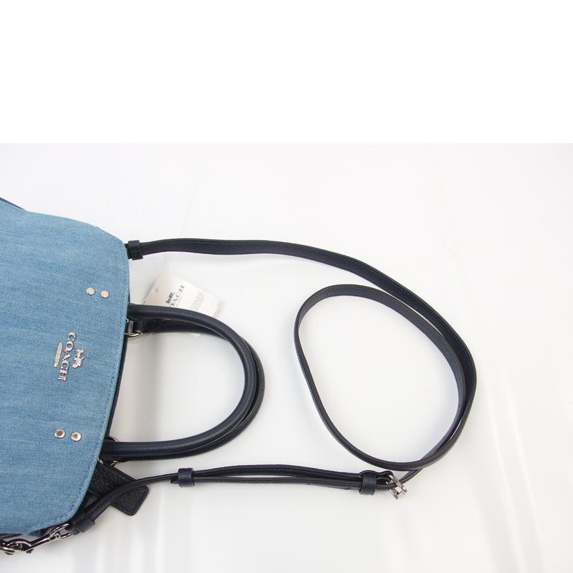 COACH コーチ/ミックスデニムウォッシュドキャンバスミニリリーキャリーオール/91093//A2023/SAランク/83