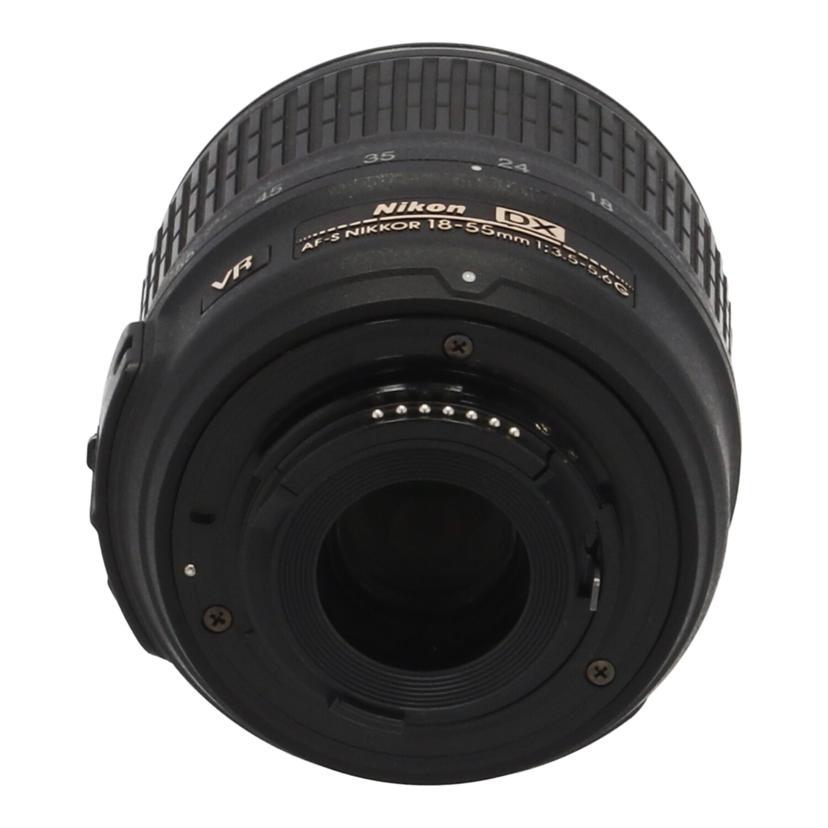 Nikon ニコン/交換レンズ/AF-S DX NIKKOR 18-55mm f/3.5-5.6G VR//Bランク/62