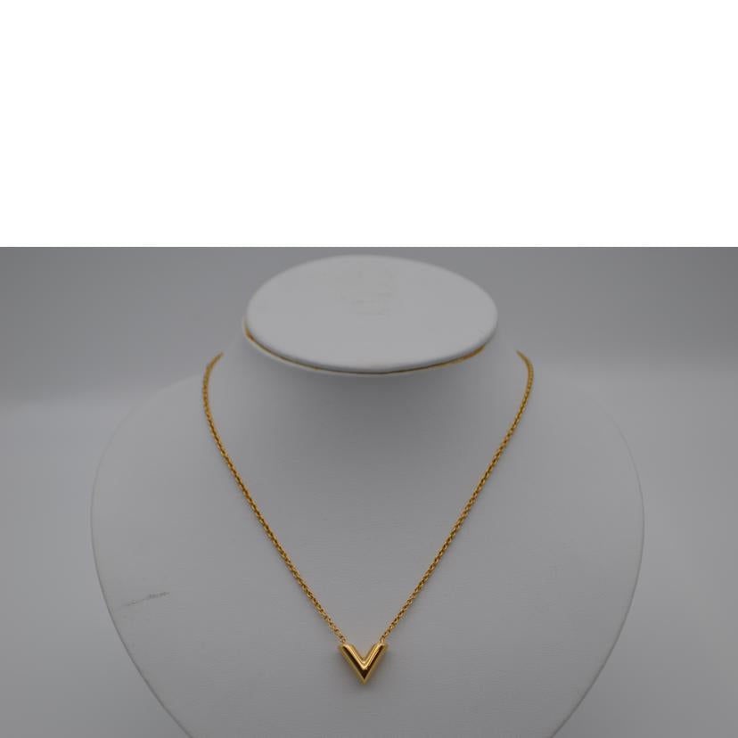 LV ルイヴィトン/エセンシャルVネックレスGP/M61083//OB0***/SAランク/89