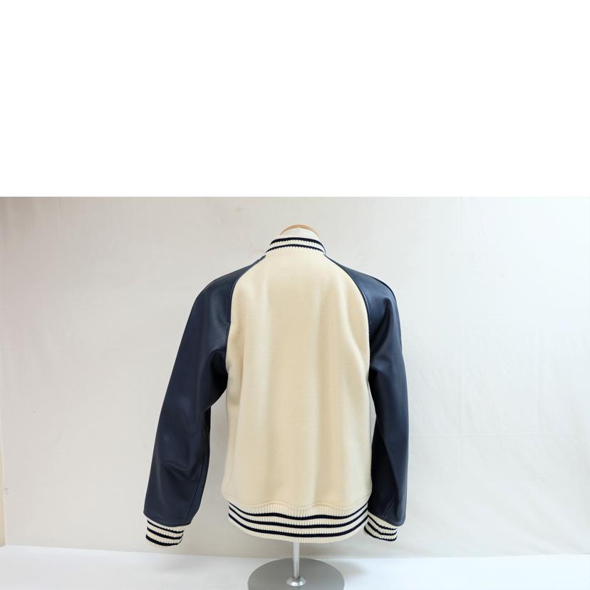 BURBERRY BLUE LABEL バーバリーブルーレーベル/レザー切り替えスタジャン/FCK48-520-02//Bランク/71