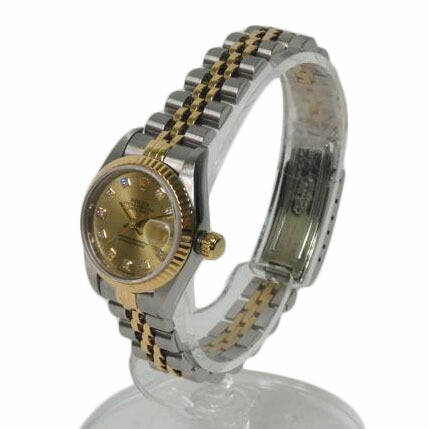 ROLEX ロレックス/デイトジャスト/10P旧ダイヤ/コンビ/レディース/69173G//T313415/96年製/Bランク/84