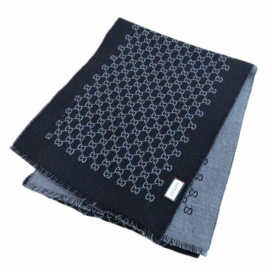 GUCCI グッチ/ウールストール リバーシブル/391246//4G200/Bランク/71