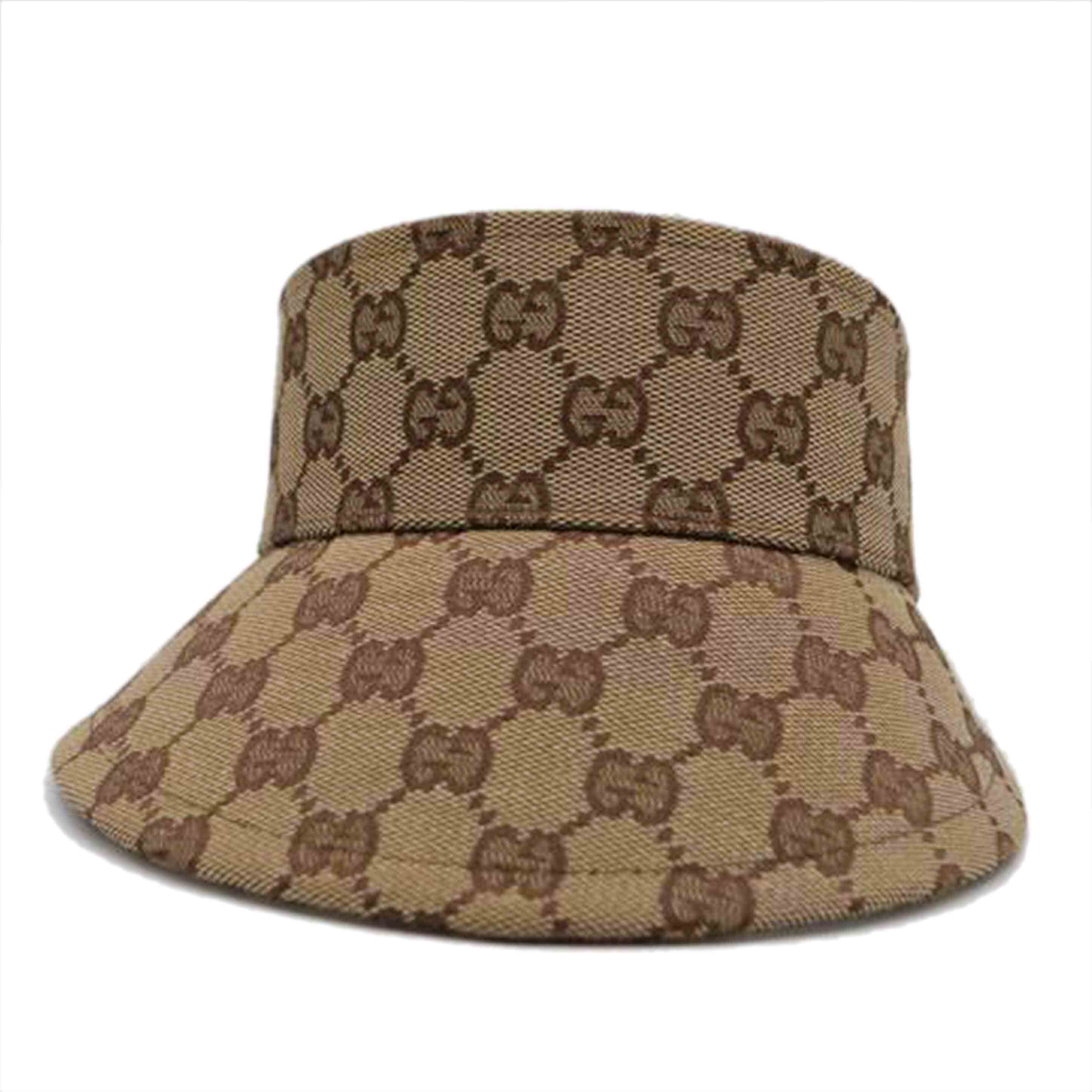 GUCCI グッチ/GGキャンバスシェリーラインバイザー/Sサイズ//Aランク/89