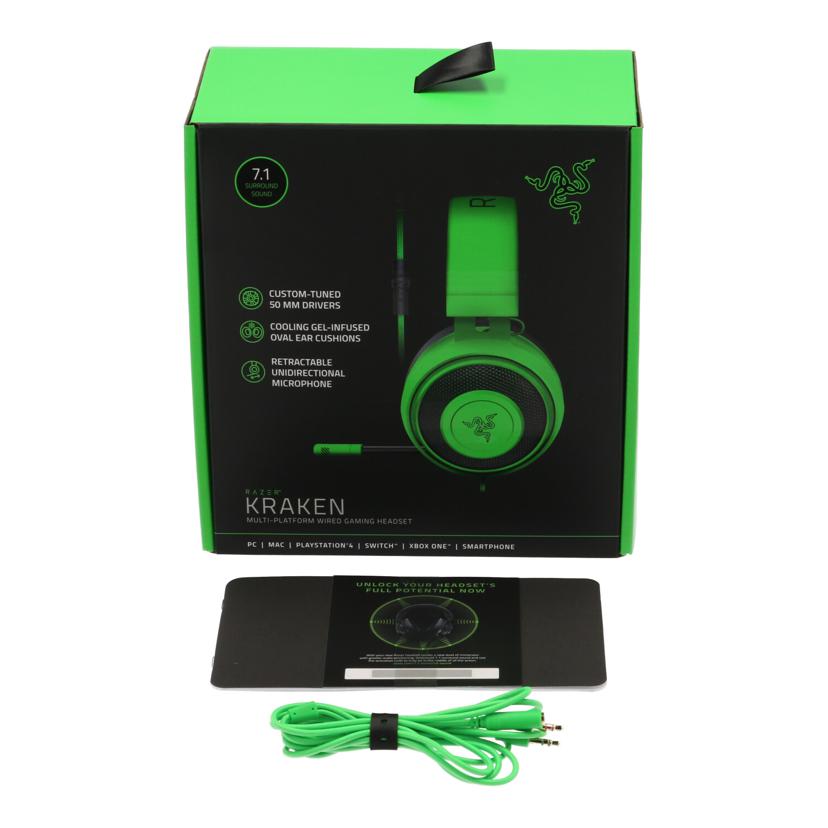 Razer レイザー/ゲーミングヘッドセット/RZ04-02830200-R3M1//862028009803770/Bランク/75