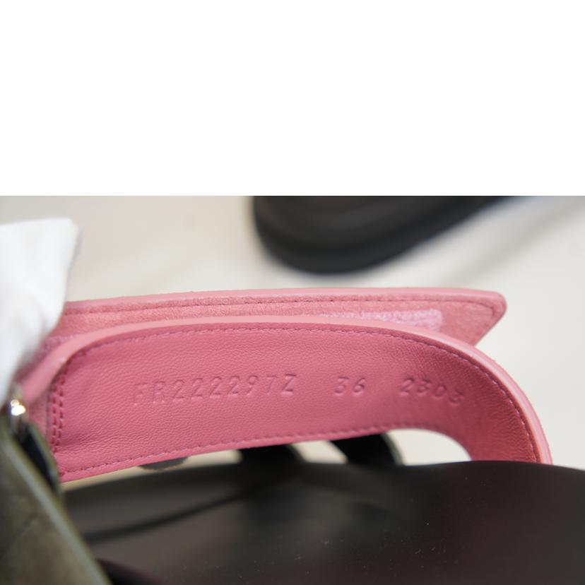 HERMES エルメス/シプレHサンダル/カーキピンク//SAランク/92