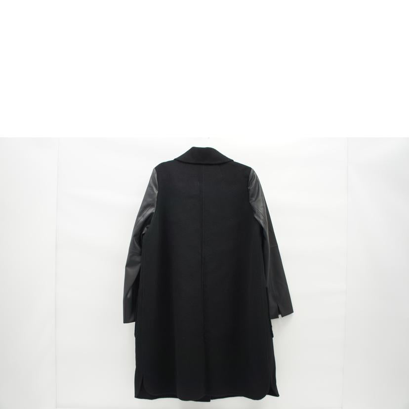 HIROKO BIS ヒロコビス/ウール×エコレザーコート/RBUAP-05490//Aランク/75