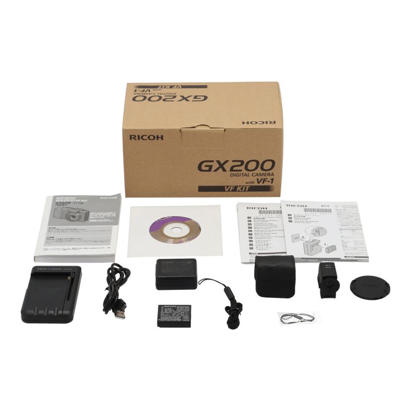 RICOH リコー/デジタルカメラ/GX200 VF KIT//20118277/Bランク/84