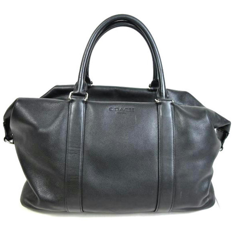 COACH コーチ/ブラックボイジャー カーフレザーボストン/F54765//A1780/ABランク/70