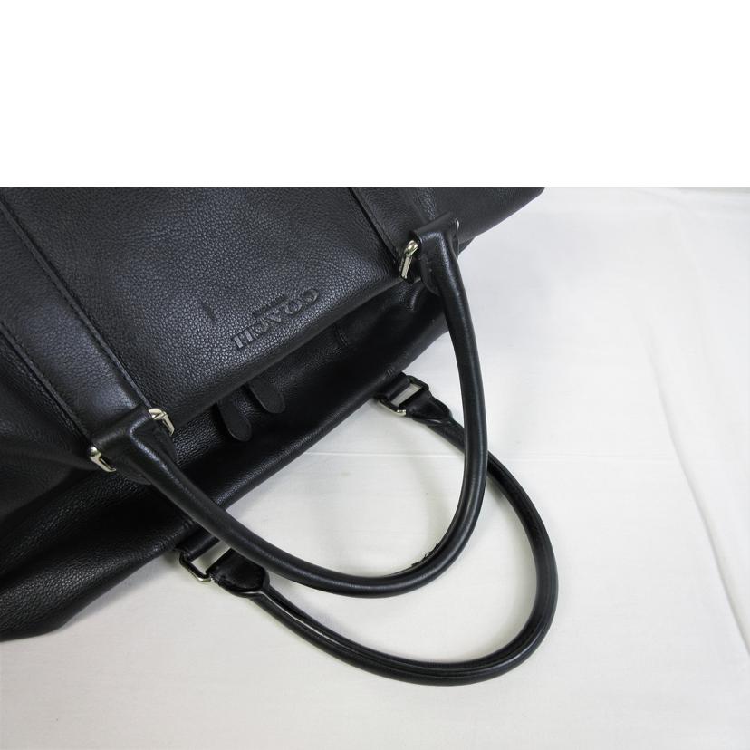 COACH コーチ/ブラックボイジャー カーフレザーボストン/F54765//A1780/ABランク/70