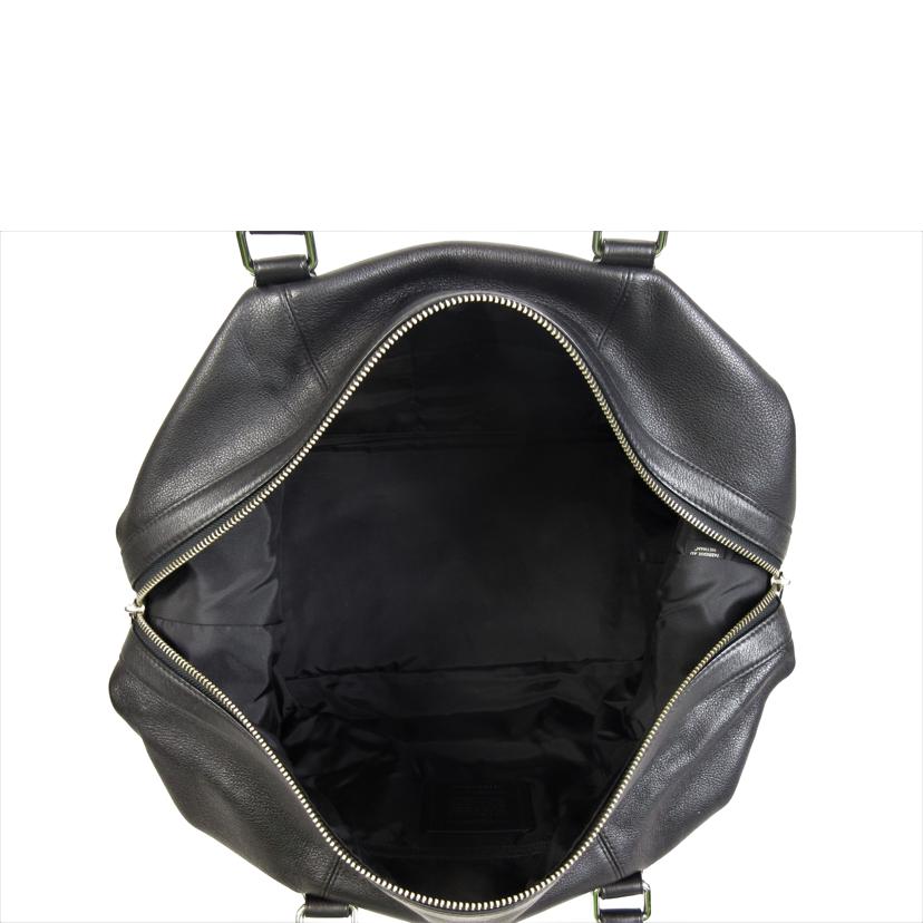 COACH コーチ/ブラックボイジャー カーフレザーボストン/F54765//A1780/ABランク/70