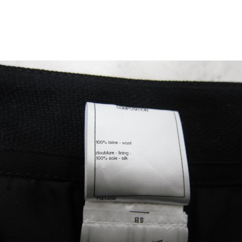 CHANEL シャネル/CHANEL サイドボタンウールボトムス/P37315V24693//ABランク/82